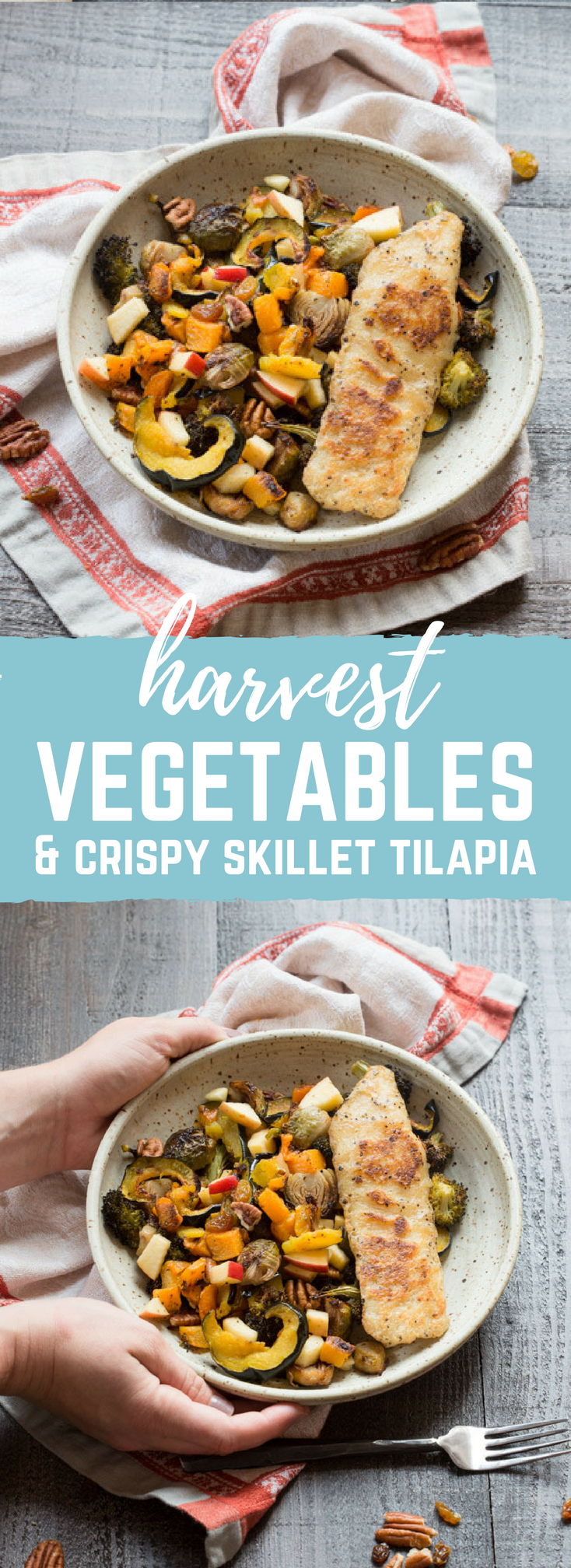 Harvest Vegetable Medley | roasted fall vegetables with squash and apples