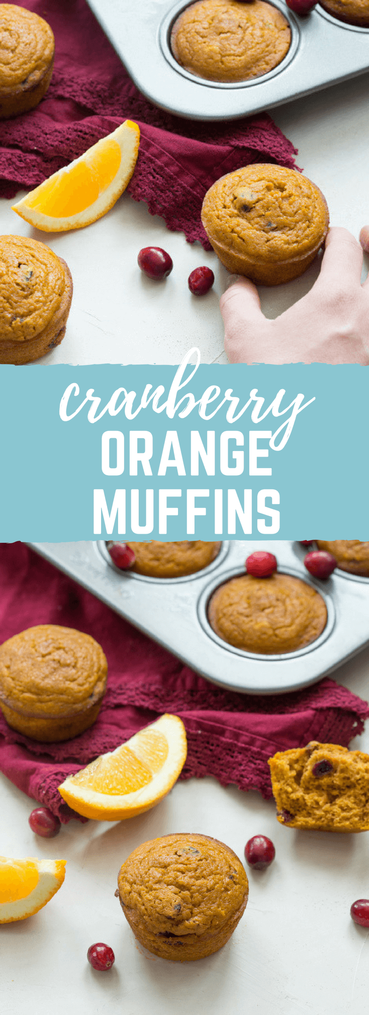 These gluten free Pumpkin Cranberry Orange Muffins are what I like to call "Morning Glory". They are an early morning, warm cup of chai tea with a splash of eggnog, and a cozy-blanket-snuggle-on-the-sofa type of muffins.