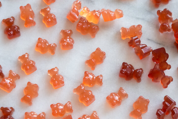 Homemade Sour Watermelon Fruit Chews. An easy whole fruit gummy bears recipe made with watermelon juice. Kids love these gummies! 