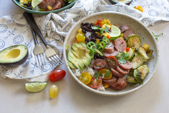 Chicken Mango Power Bowls FTW. 