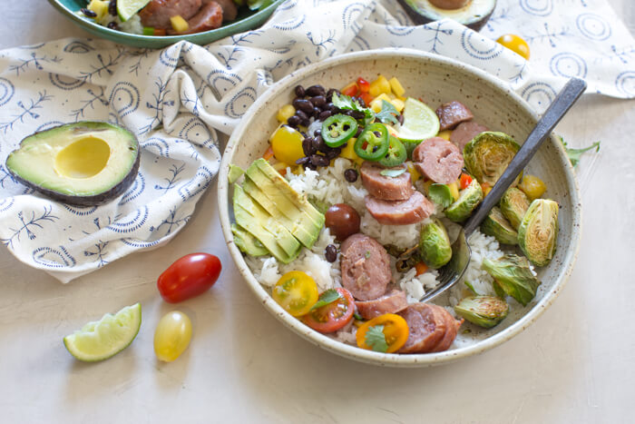 Sheet Pan Italian Sausage and Veggies - Nourish and Fete