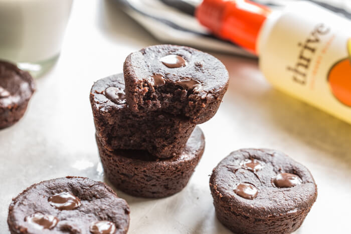 Fudgy Vegan Birthday Cake Brownies moist. chocolate. birthday cake. in brownie form with an extra chocolate fudge factor.