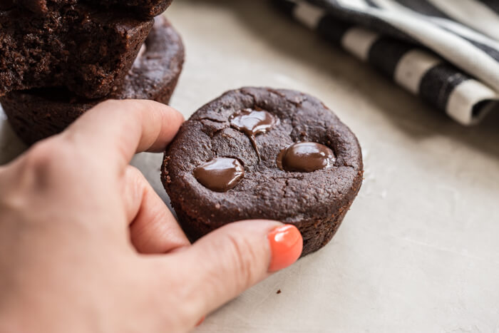 Fudgy Vegan Birthday Cake Brownies moist. chocolate. birthday cake. in brownie form with an extra chocolate fudge factor.