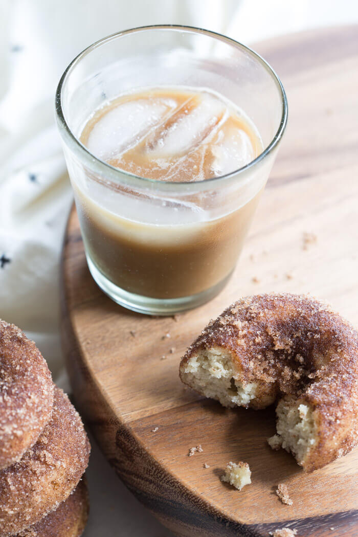 Gluten Free Cinnamon Sugar Cake Donuts... the best homemade gluten free donut you'll ever eat. 