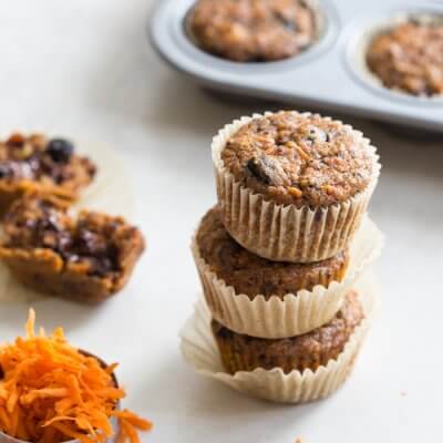 These Carrot Berry Quinoa Muffins are made with wholesome ingredients and make a yummy snack. Moist and delicious muffins loaded with carrots, berries, and quinoa balanced out with chocolate chips. YIPEE!