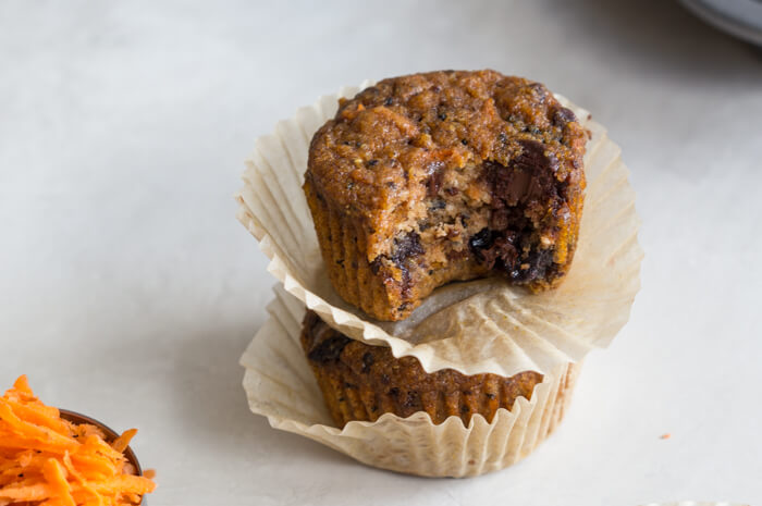 These Carrot Berry Quinoa Muffins are made with wholesome ingredients and make a yummy snack. Moist and delicious muffins loaded with carrots, berries, and quinoa balanced out with chocolate chips. YIPEE!