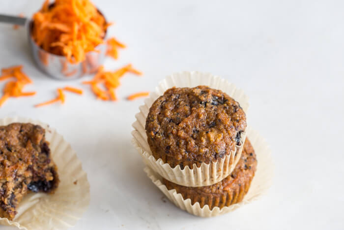 These Carrot Berry Quinoa Muffins are made with wholesome ingredients and make a yummy snack. Moist and delicious muffins loaded with carrots, berries, and quinoa balanced out with chocolate chips. YIPEE!
