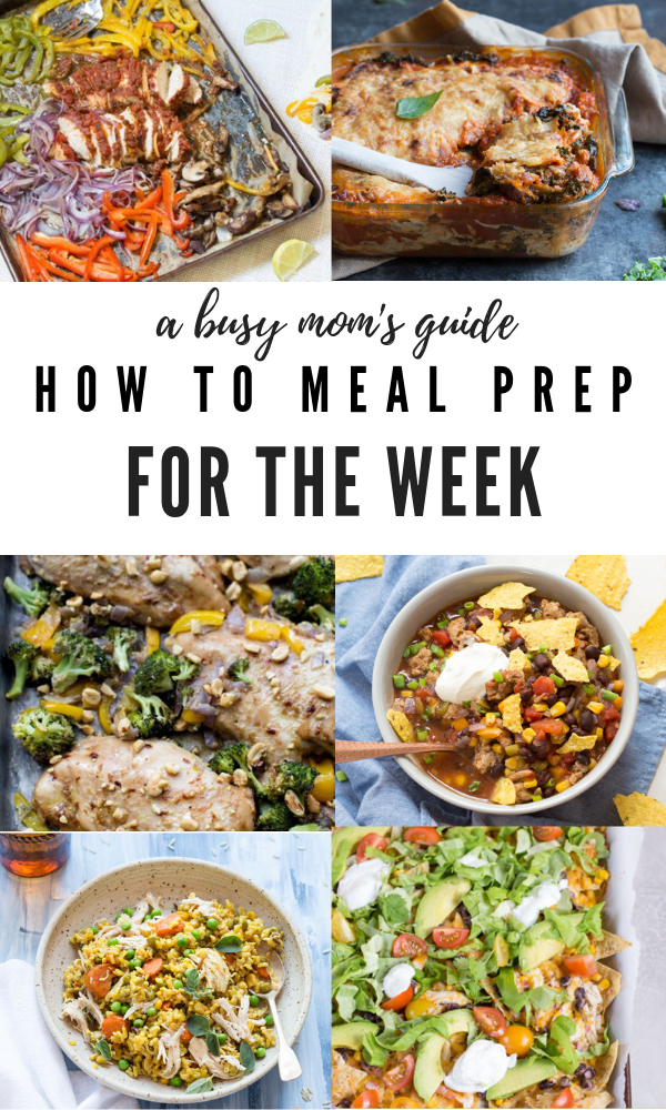 how to meal prep for the week, pictures of easy meal prep recipes