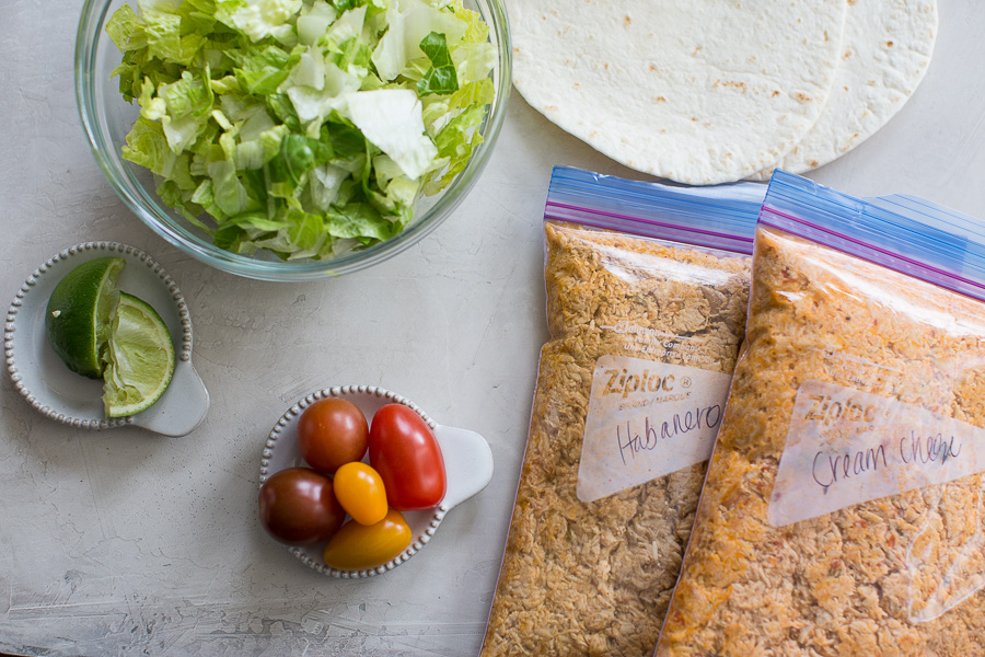 Instant Pot Chicken Tacos 5 ways! How to make instant pot shredded chicken tacos with taco seasoning coming in HOT! IP chicken breast recipes FTW.