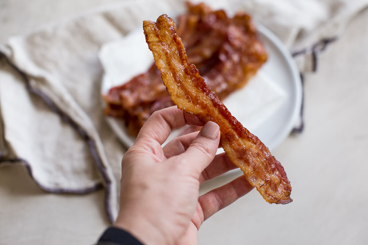 crispy bacon from the oven