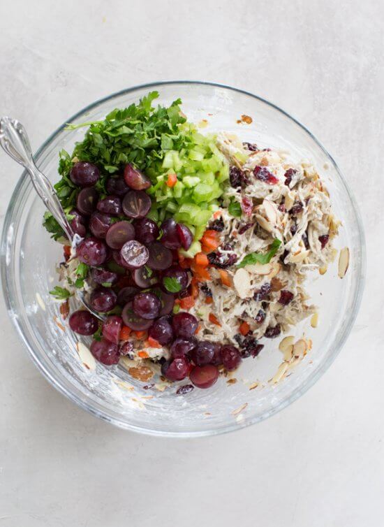 Greek Yogurt Chicken Salad with Grapes | Easy Chicken Salad Recipe
