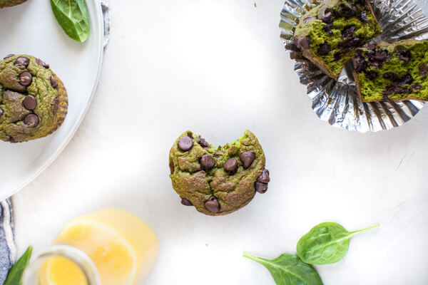 Gluten Free Spinach Muffin are healthy breakfast muffins made in blender and made with orange juice