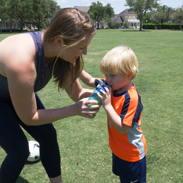 If you’re looking for a homemade sports drink recipe for a natural electrolyte replacement, look no further than this beverage made with Florida Orange Juice. Good for hydrating all summer long.