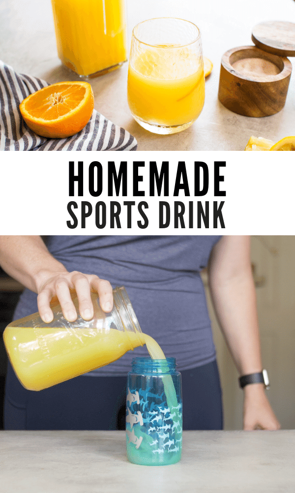 Homemade Sports Drink Recipe Natural Electrolyte Replacement