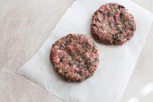 Mushroom Swiss Burger = the best gourmet burger recipe you’ve ever tasted. Complete with the best burger seasoning recipe and simple burger sauce for a juicy homemade mushroom beef burger! 