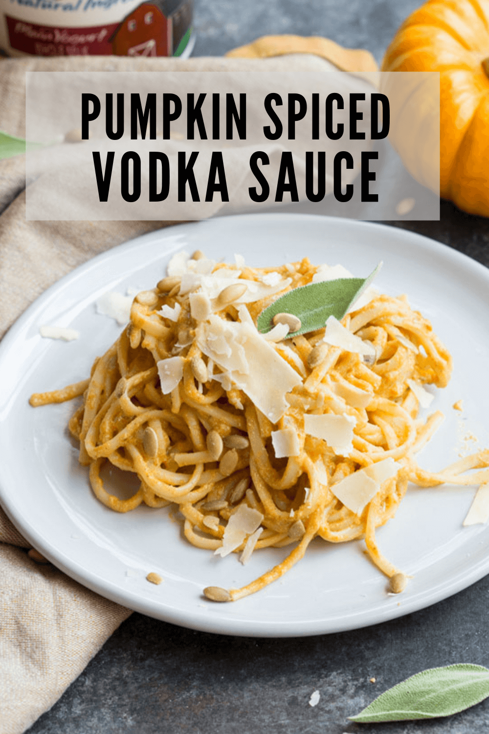 Pumpkin Spice Vodka Sauce Linguine how to make tomato free vodka