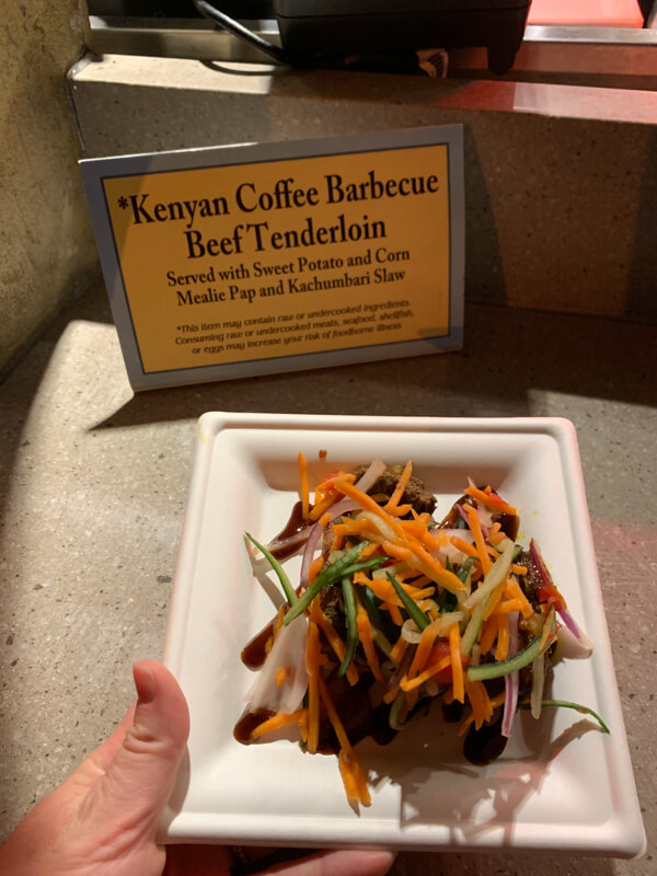 Kenyan BBQ Beef Tenderloin Food & Wine Festival 2019