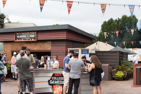 Food & Wine Festival 2019 ESPN College Gameday