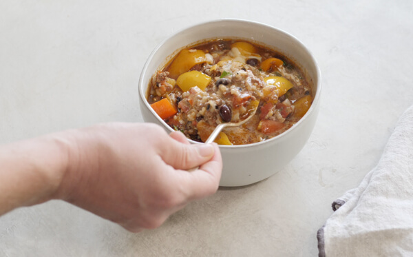 Stuffed Pepper Soup is best pressure cooker soup recipe to make this fall. It’s stuffed peppers in a bowl, easier to eat, faster to prep, and family fav.