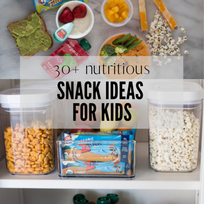 Pantry Organization: Toddler Snacks